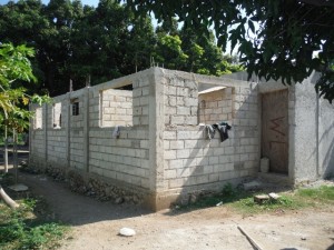 WE STAYED IN THEM DURING OUR LAST SIX MONTHS IN HAITI.